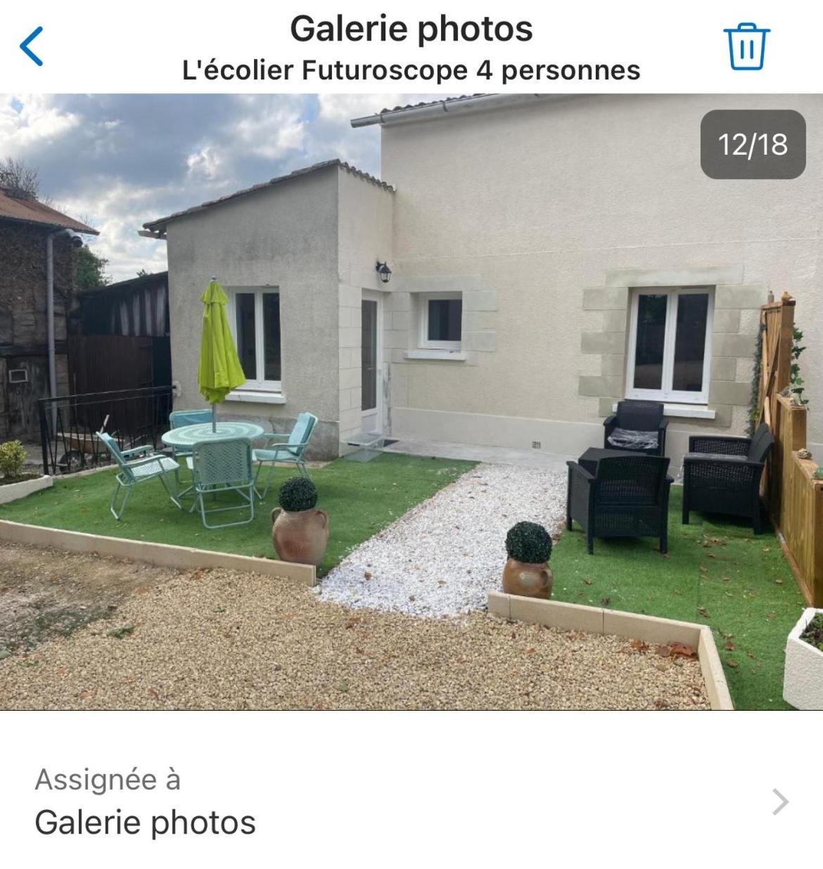 L'Ecolier Futuroscope 4 Personnes Διαμέρισμα Beaumont  Εξωτερικό φωτογραφία